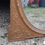 Miroir bois et stuc doré 19 éme