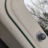 Vintage sheet metal medicine cabinet