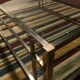 Roche Bobois glass and chrome coffee table