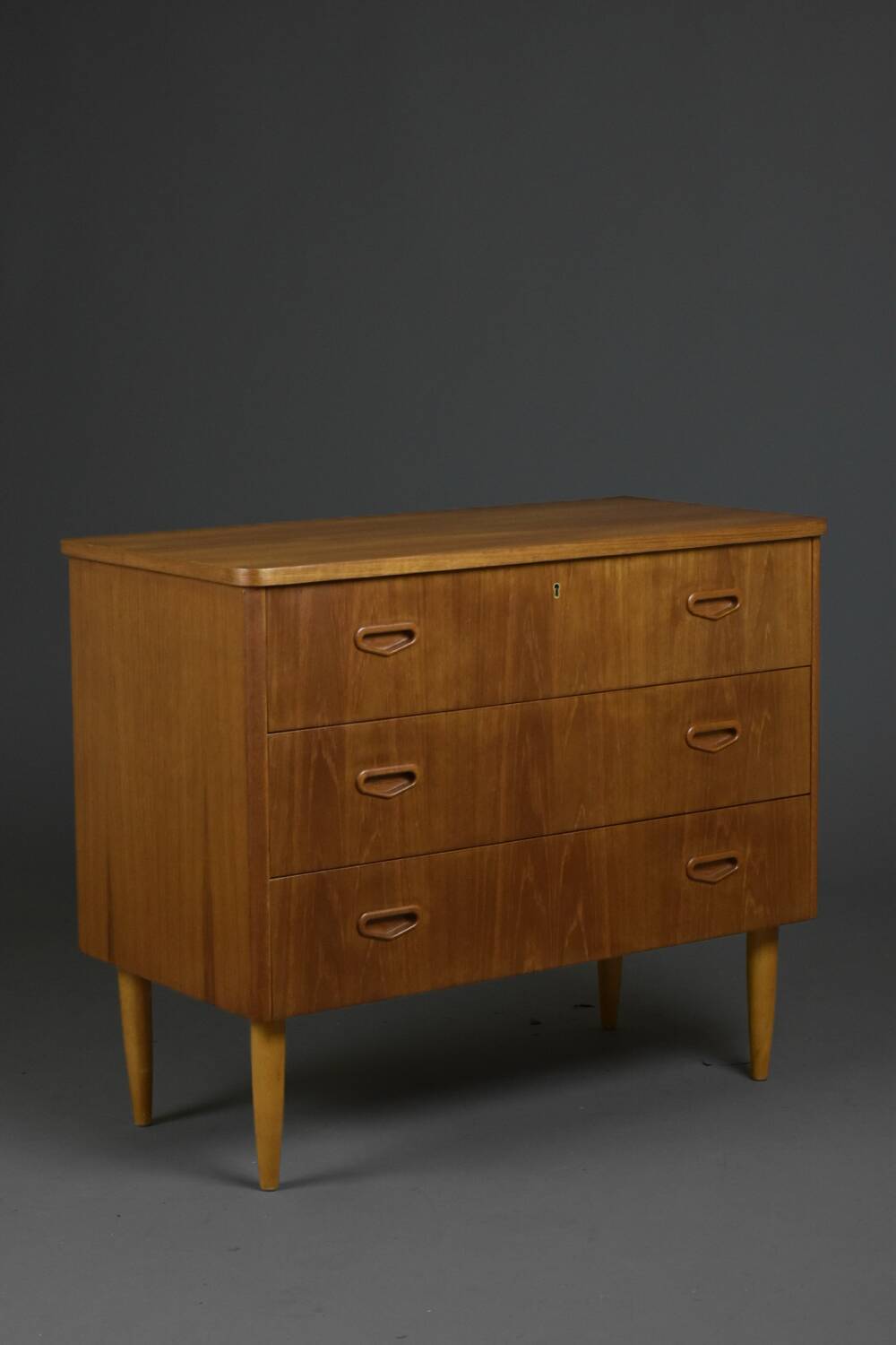 Commode scandinave en teck, années 1960