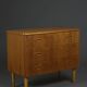 Commode scandinave en teck, années 1960