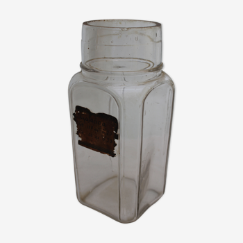 Old pharmacy jar