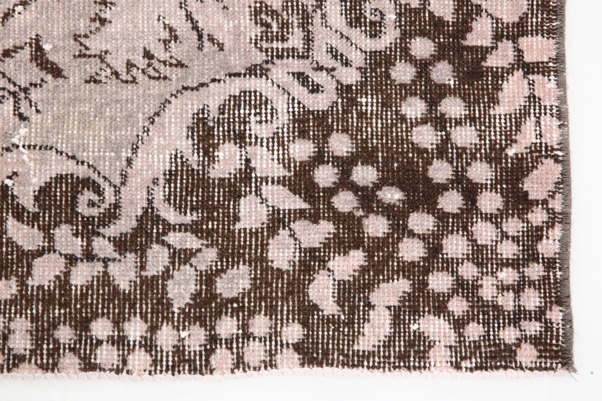 6' x 8' Pink Turkish Vintage Rug 199x287 cm