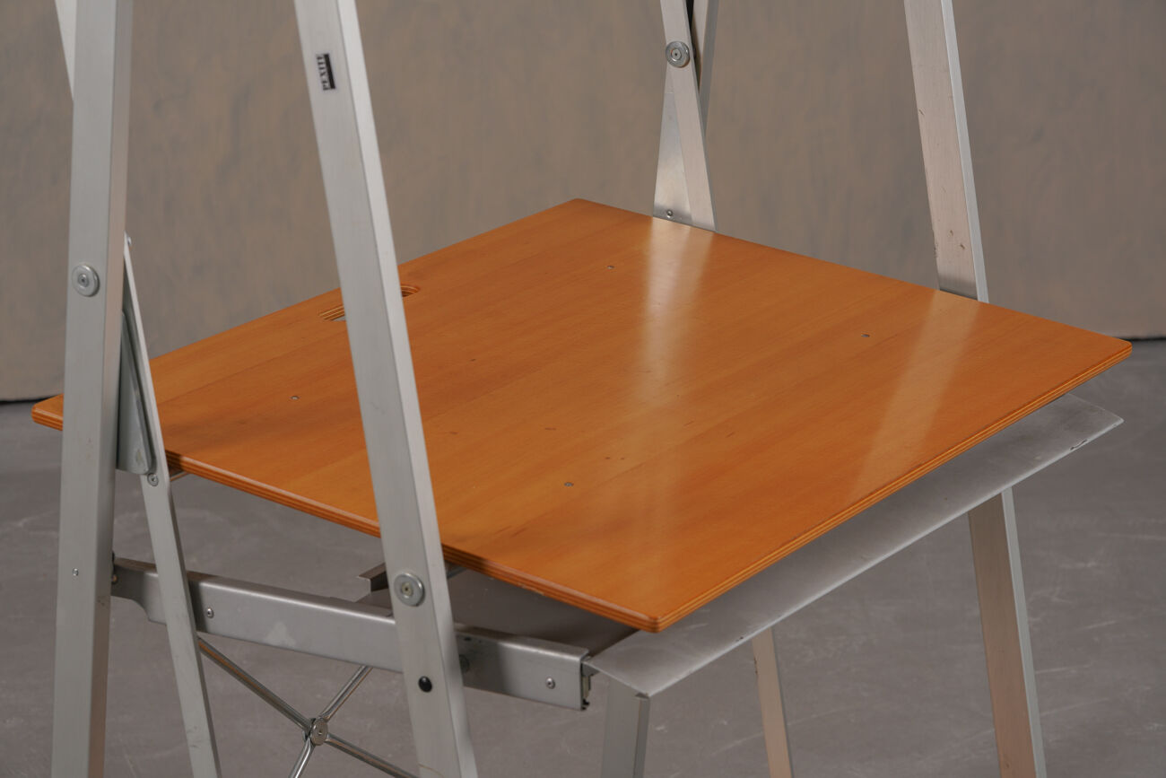 Postmodern Banco Plus shelf desk by Raul Barbieri for Rexite, Italy 2000s