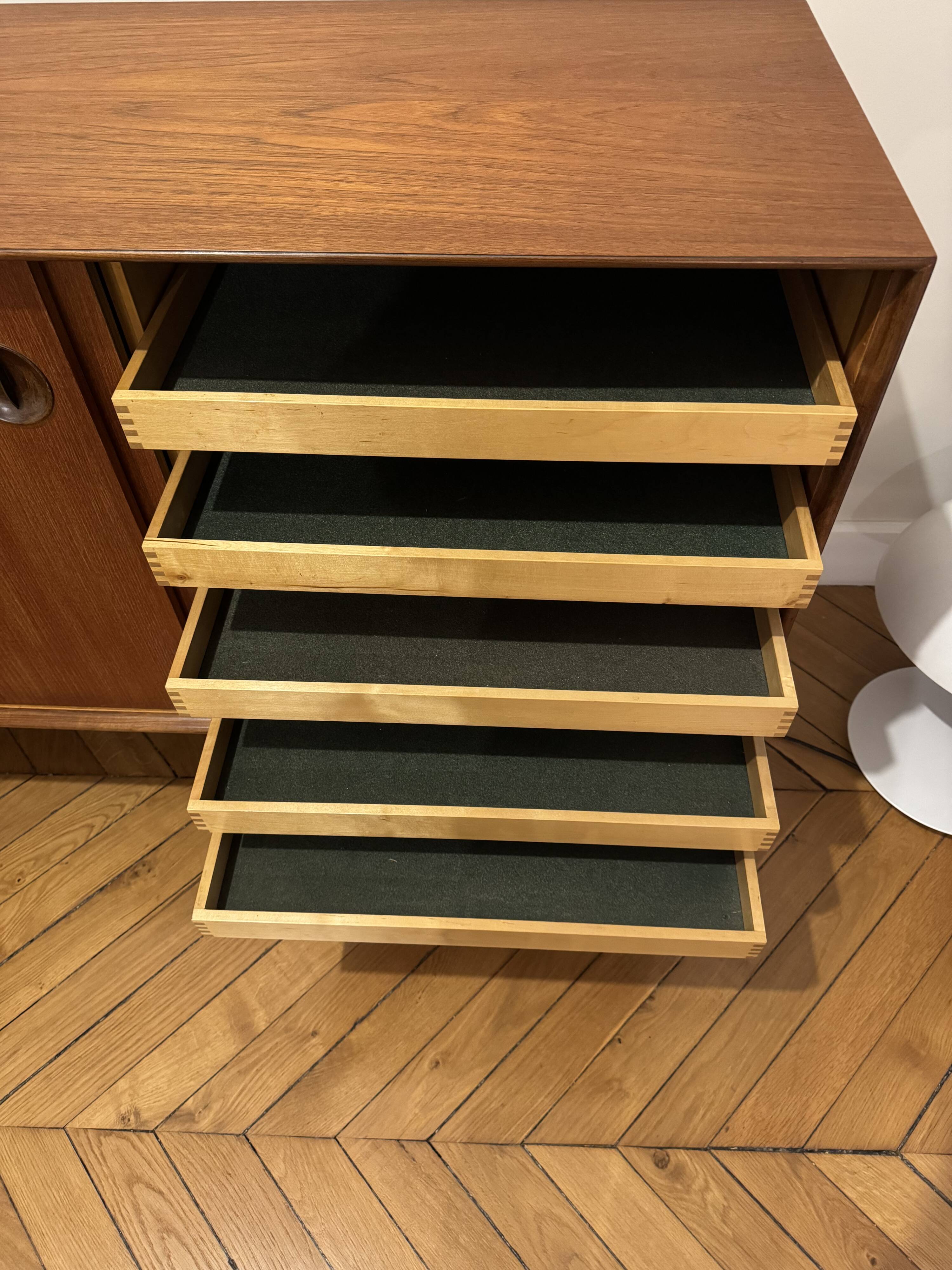 Sideboard Rastad and Relling by cabinetmaker Gustav Bahus – 1950s Norway