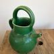 Terracotta jug enamelled 70s Salernes