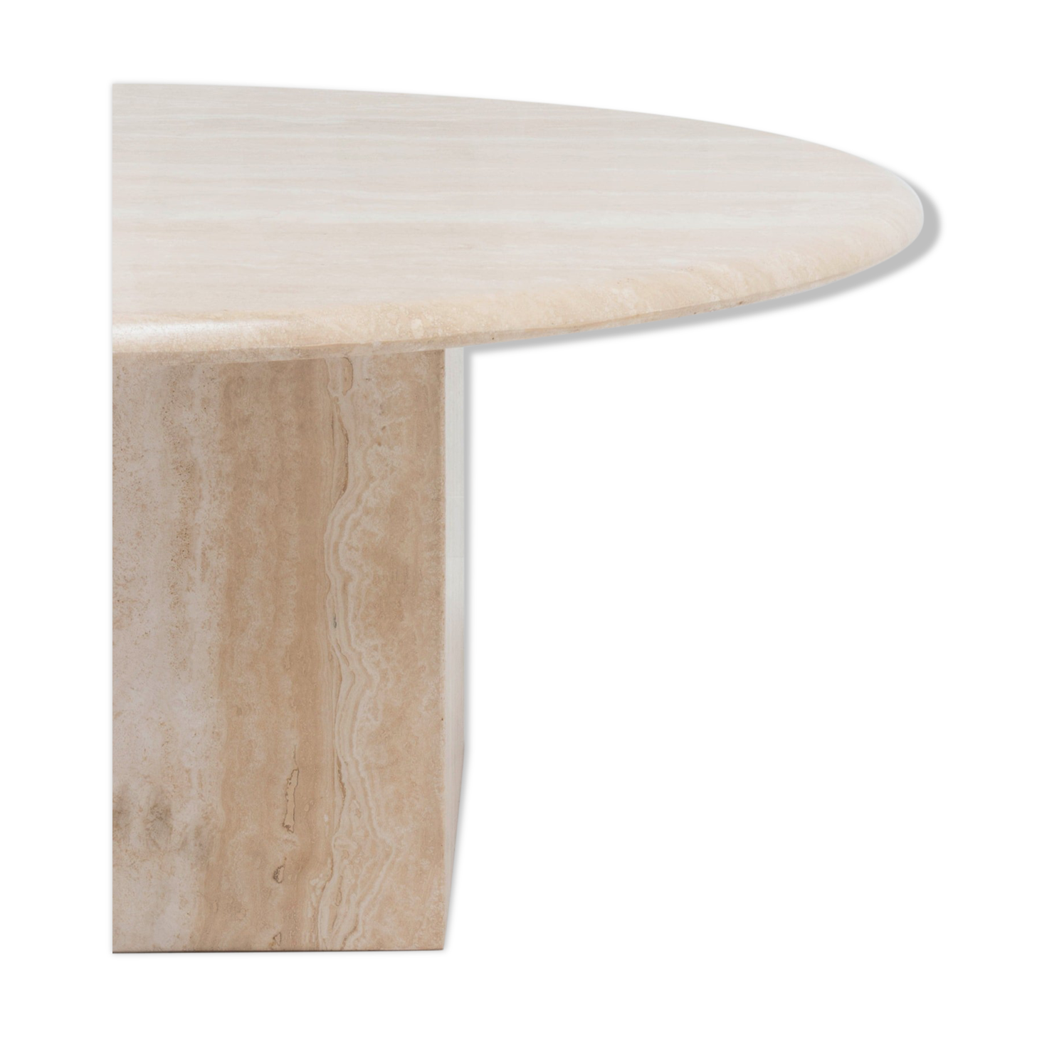 Vintage Travertine Coffee Table