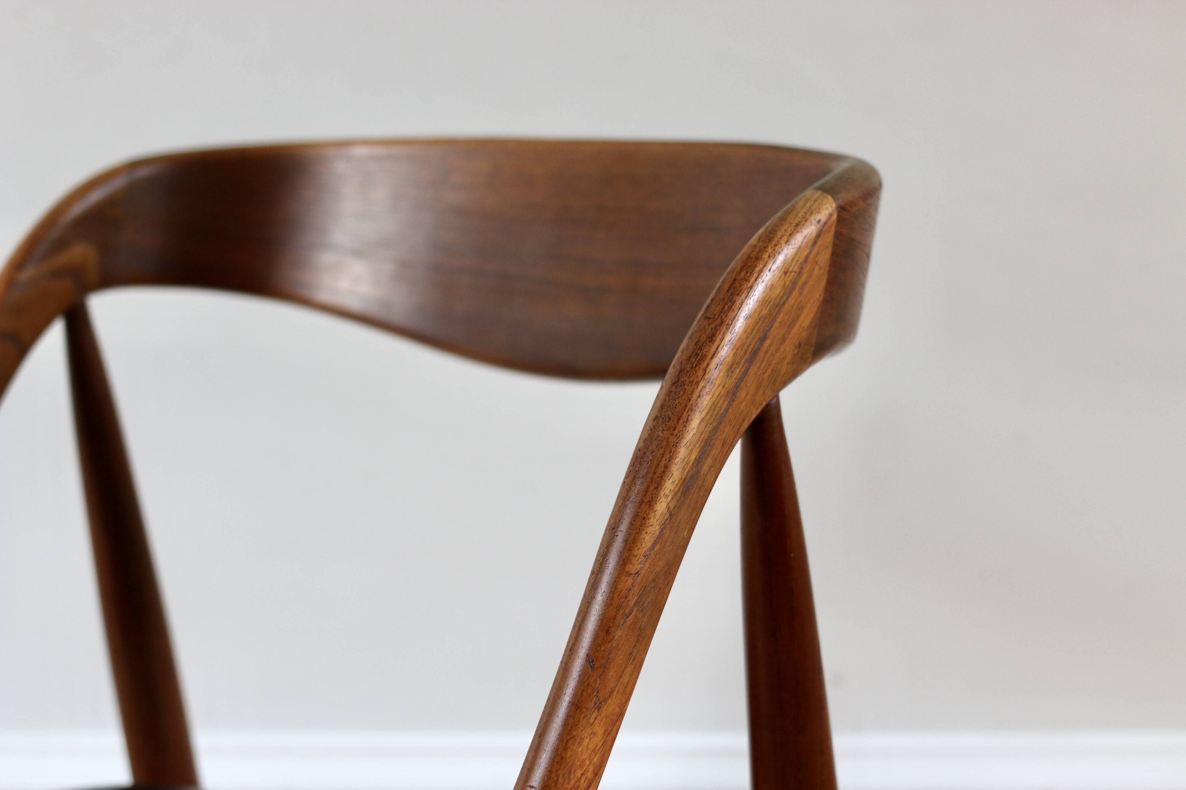 Vintage Scandinavian teak chair by Johannes Andersen, 1960