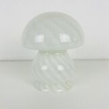 Pair of mushroom glass lamps from Murano Vetri dArte, Italy 70s