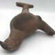 Vase zoomorph bird sculpture terracotta parrot, mexico, 70s
