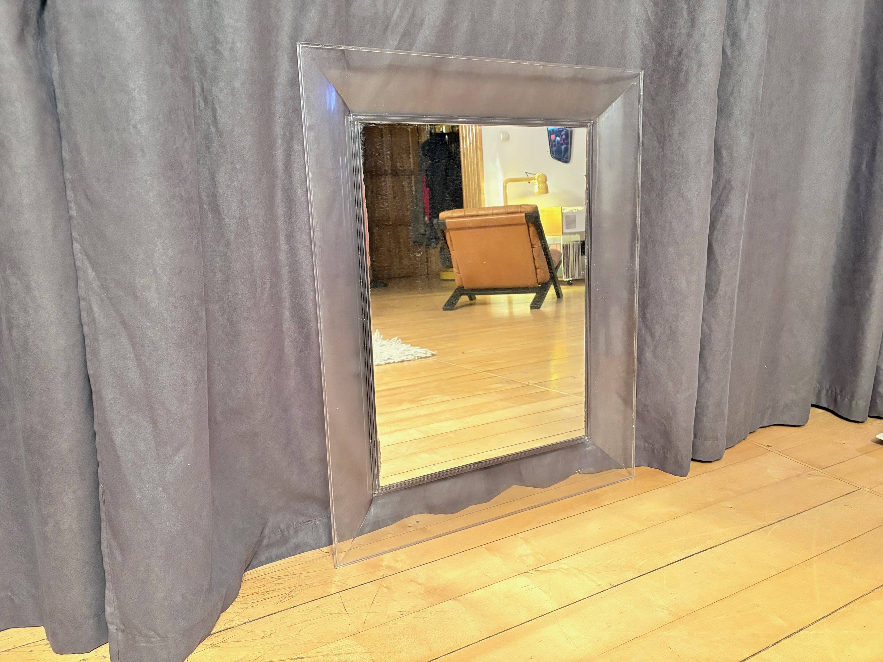 Francois Ghost mirror designed by Philippe Starck, Kartell, Italy