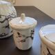 Antique Asian porcelain tea or coffee set