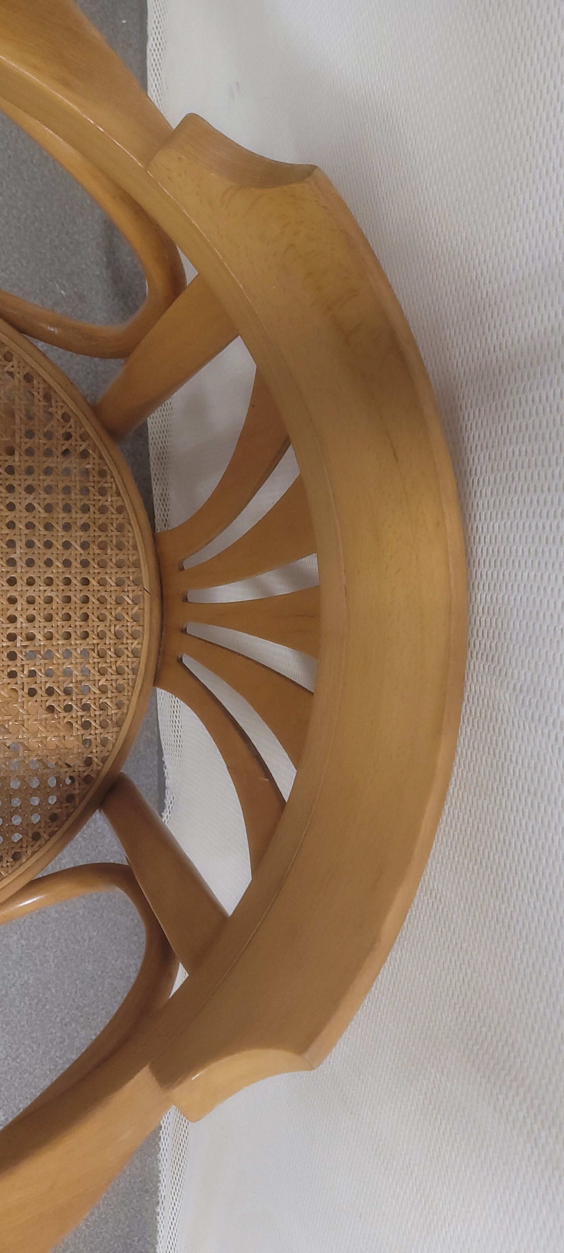 Thonet screw office chair n°5523 in canning
