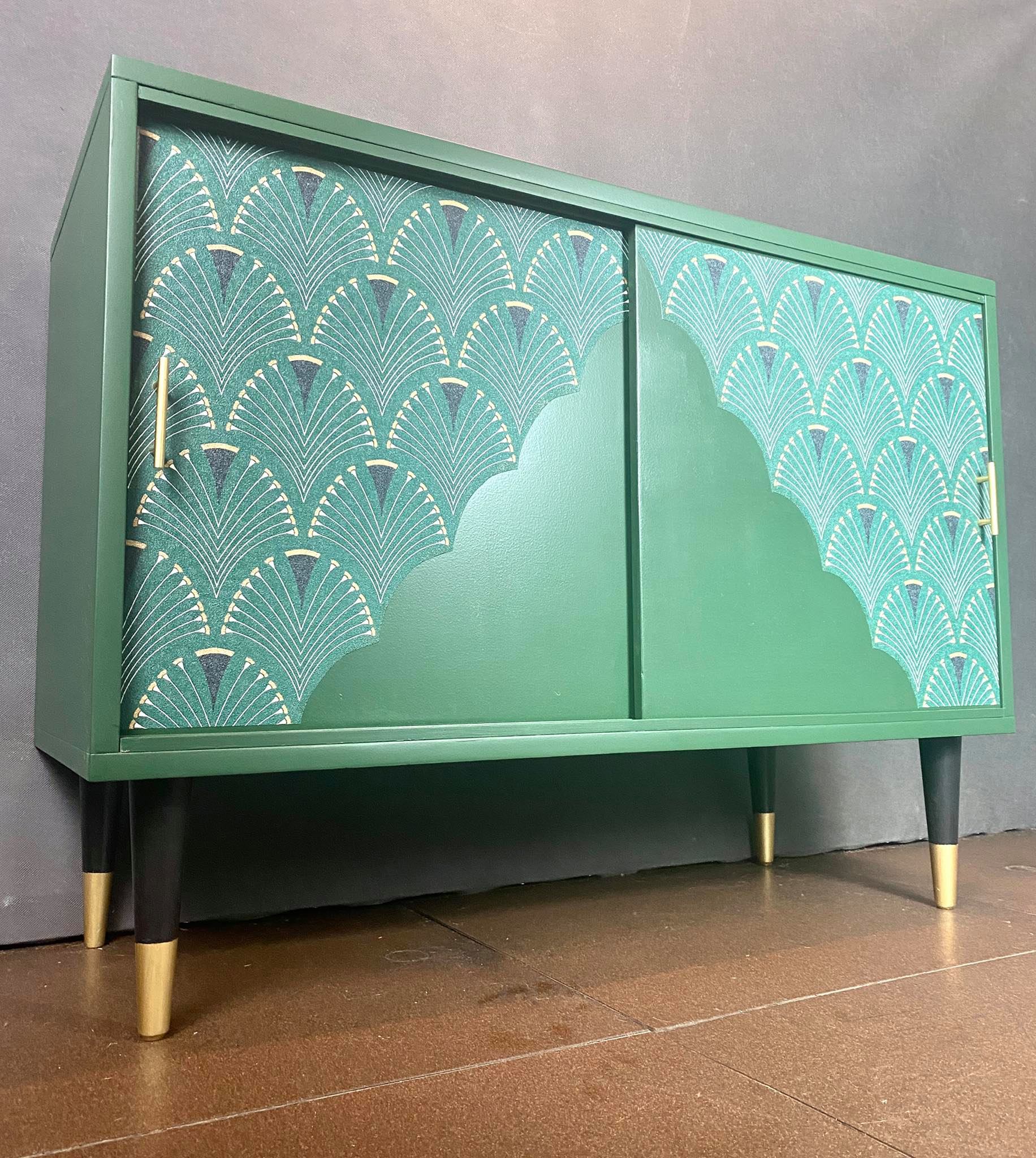 Buffet with sliding doors, 1960s