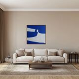 Contemporary art on canvas 80x80cm