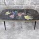 Vintage coffee table spindle legs