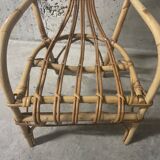 Child's rattan armchair