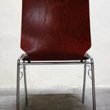 Set of 4 Hiller chairs, Germany, 1970s