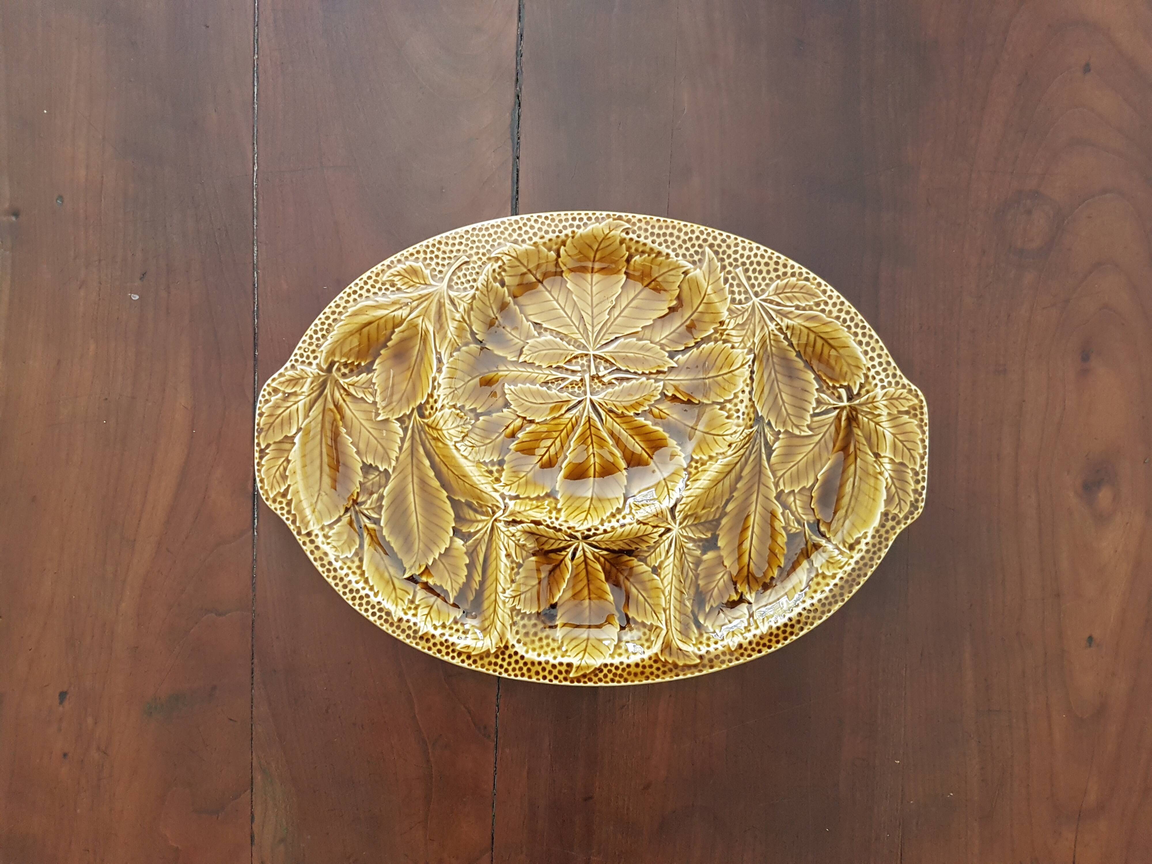 Gien earthenware dish