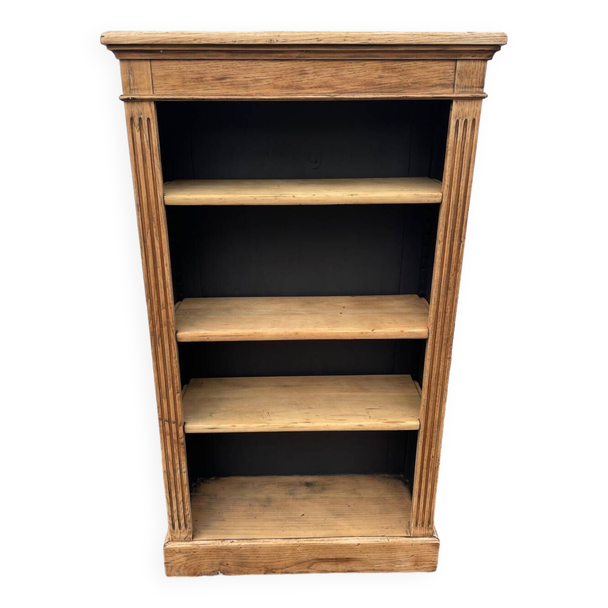 Bibus raw oak bookcase