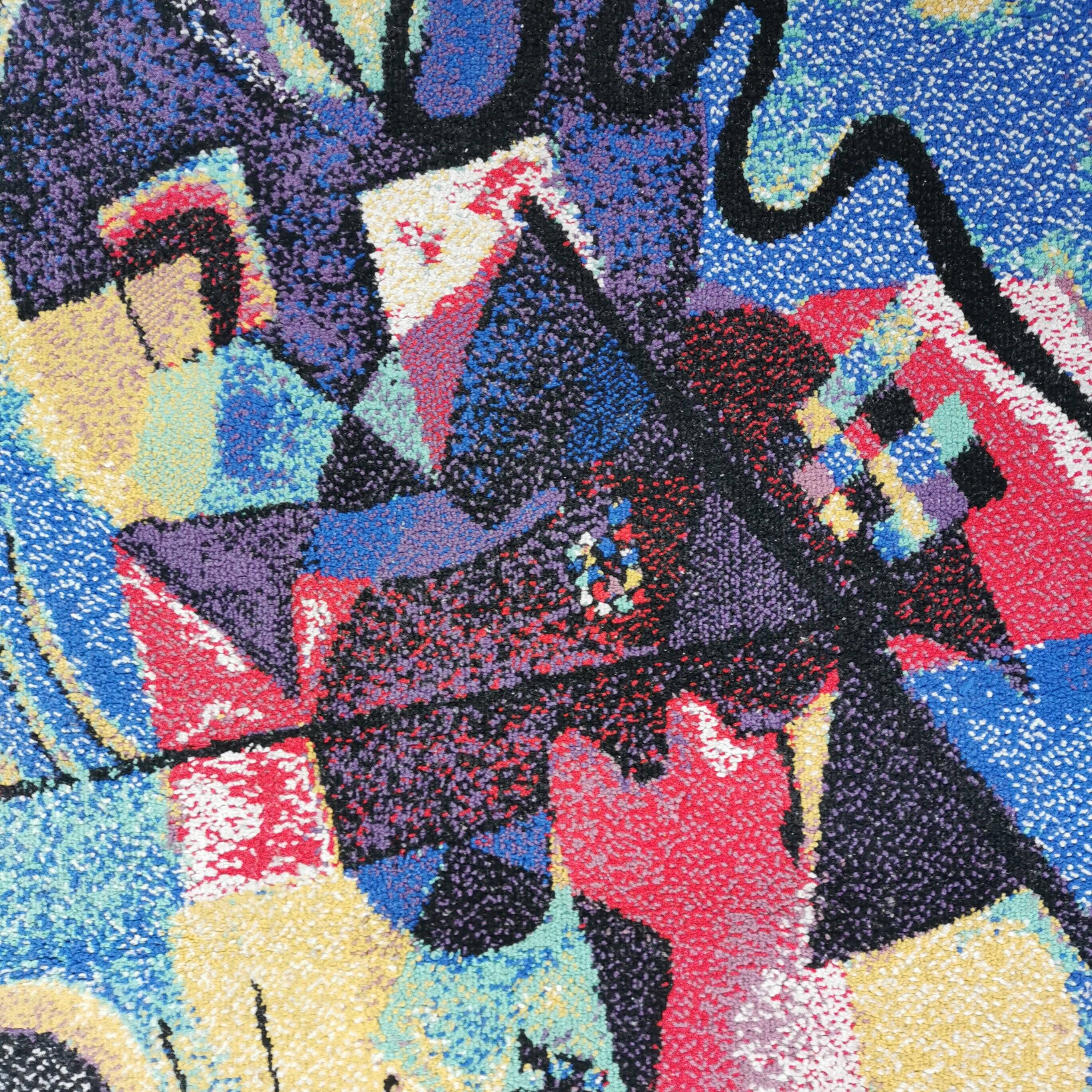 Carpet with a composition by Wassily Kandinsky, Shahbano, Germany 1980s