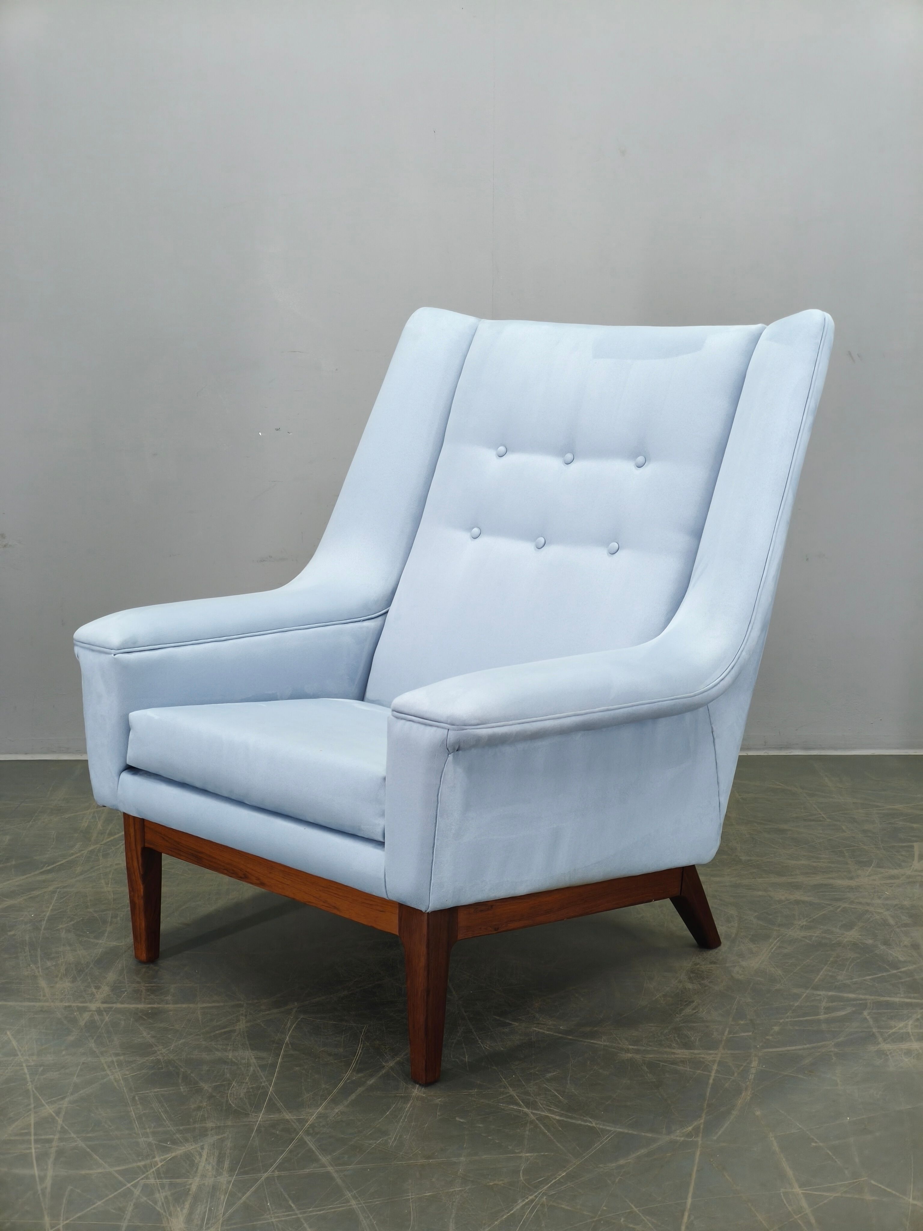 Danish Highback Lounge Chair from the 1960s by Slagelse Møbelvaerk