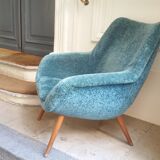Chair 50/60s sculptural original vintage