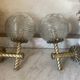 Vintage Twisted Brass Mirror ø 5