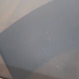 Coffee table smoked glass 70's