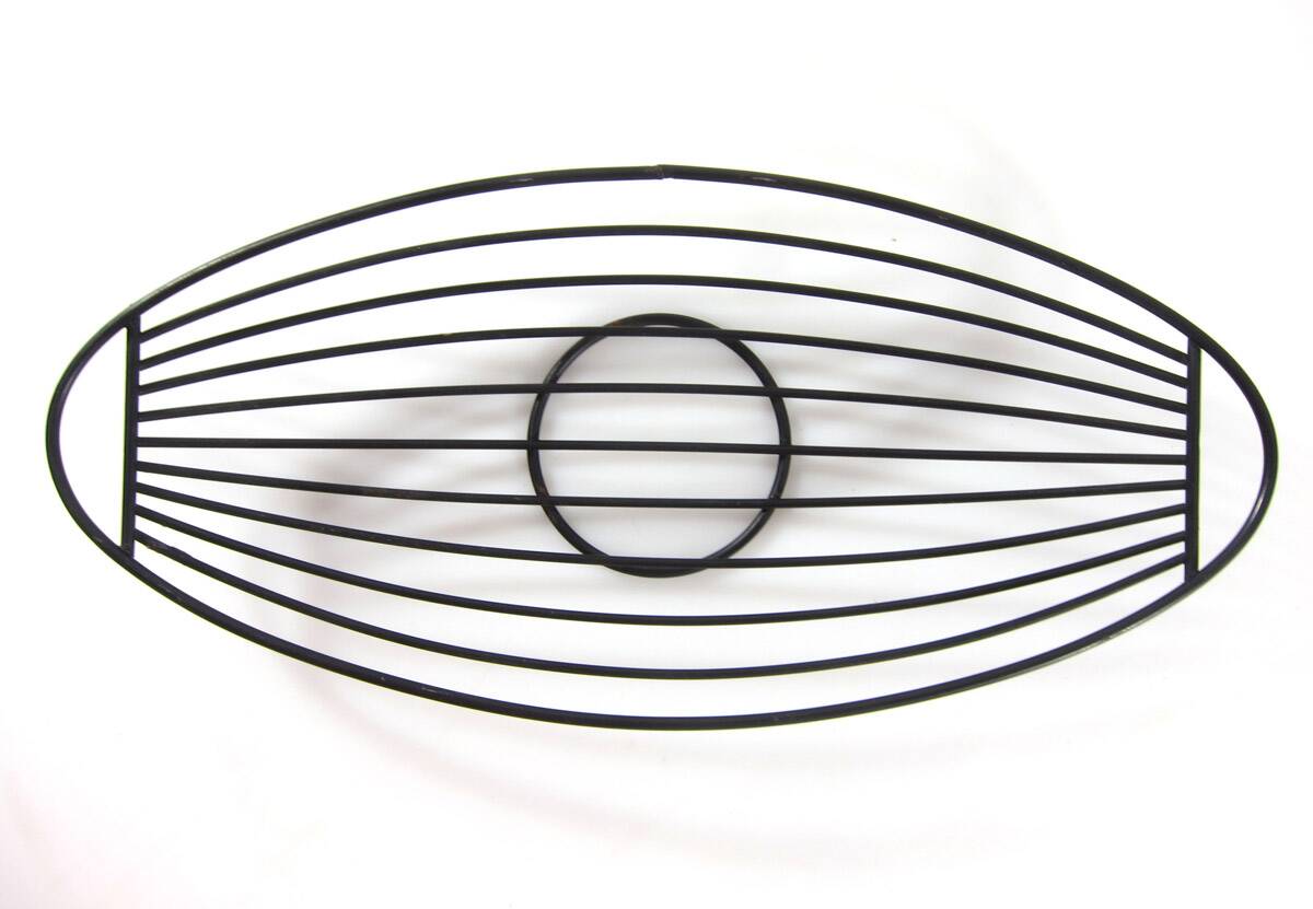 Fifties Mid Century wire frame Fruit Bowl