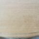 Curved chest of drawers raw oak 3 drawers