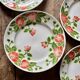Set of 11 vintage flat plates by Eric de Moulin des Loups.