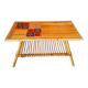 Audoux Minet/Capron rattan coffee table 1950