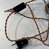 Pair of table lamps with large Murano globes from the 1970s.