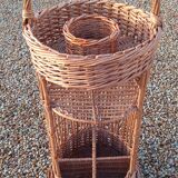 Vintage bottle holder basket