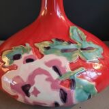 Slip-dyed single-flower vase