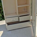 Vintage wooden medicine cabinet