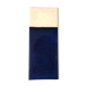 Abstract blue and white oil painting.