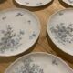 Set of 11 dessert plates Bernardaud Limoges model Gabrielle