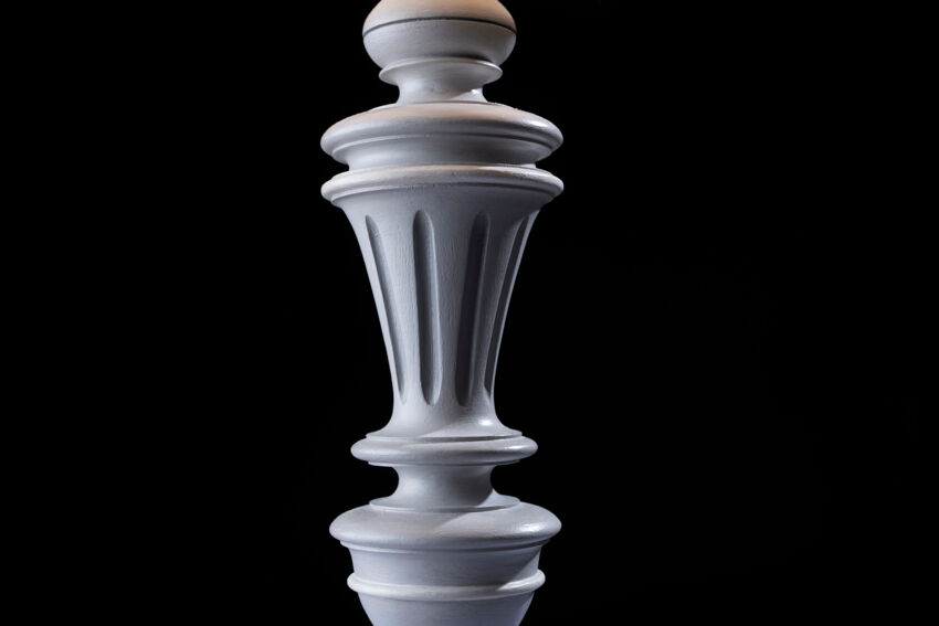 Lampe style gustavien