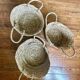 Lot of 3 old baskets
