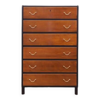 Walnut chest of drawers, Danish design, 1960s, production: Denmark