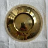 Brass spring flower bowl