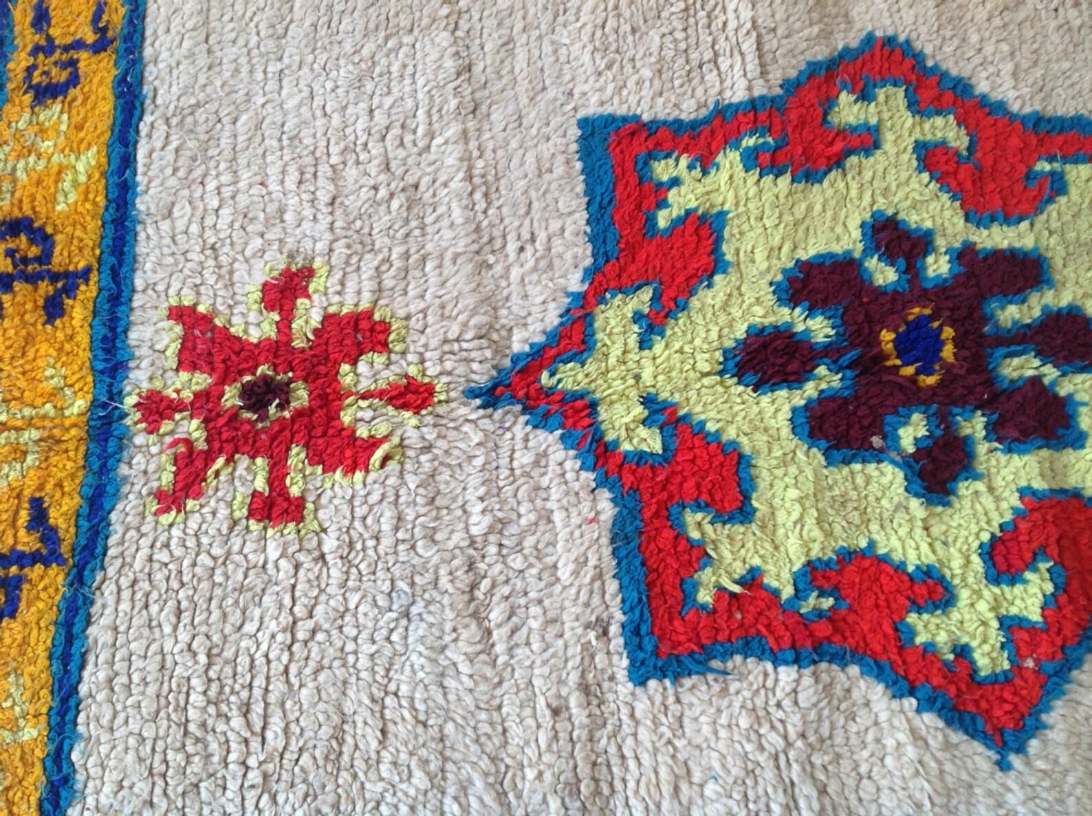 Tapis boucherouite  135x230cm
