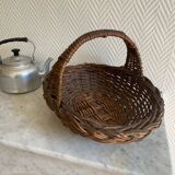 Small dark brown basket