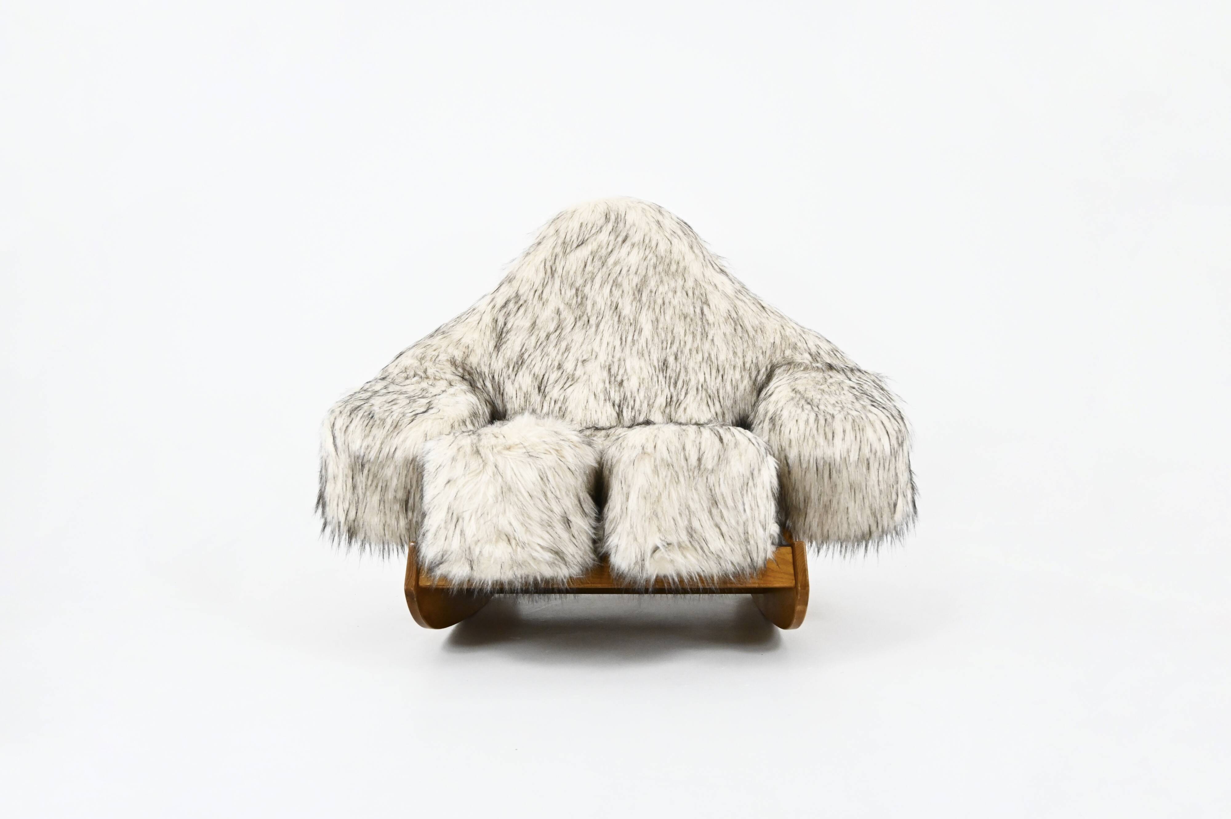 Yeti rocking chair by Mario Scheichenbauer for Elam, 1960s