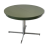 Extendable round table, foot chrome year 70