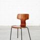Chaise Hammer 3103 d'Arne Jacobsen pour Fritz Hansen I Ensemble de quatre