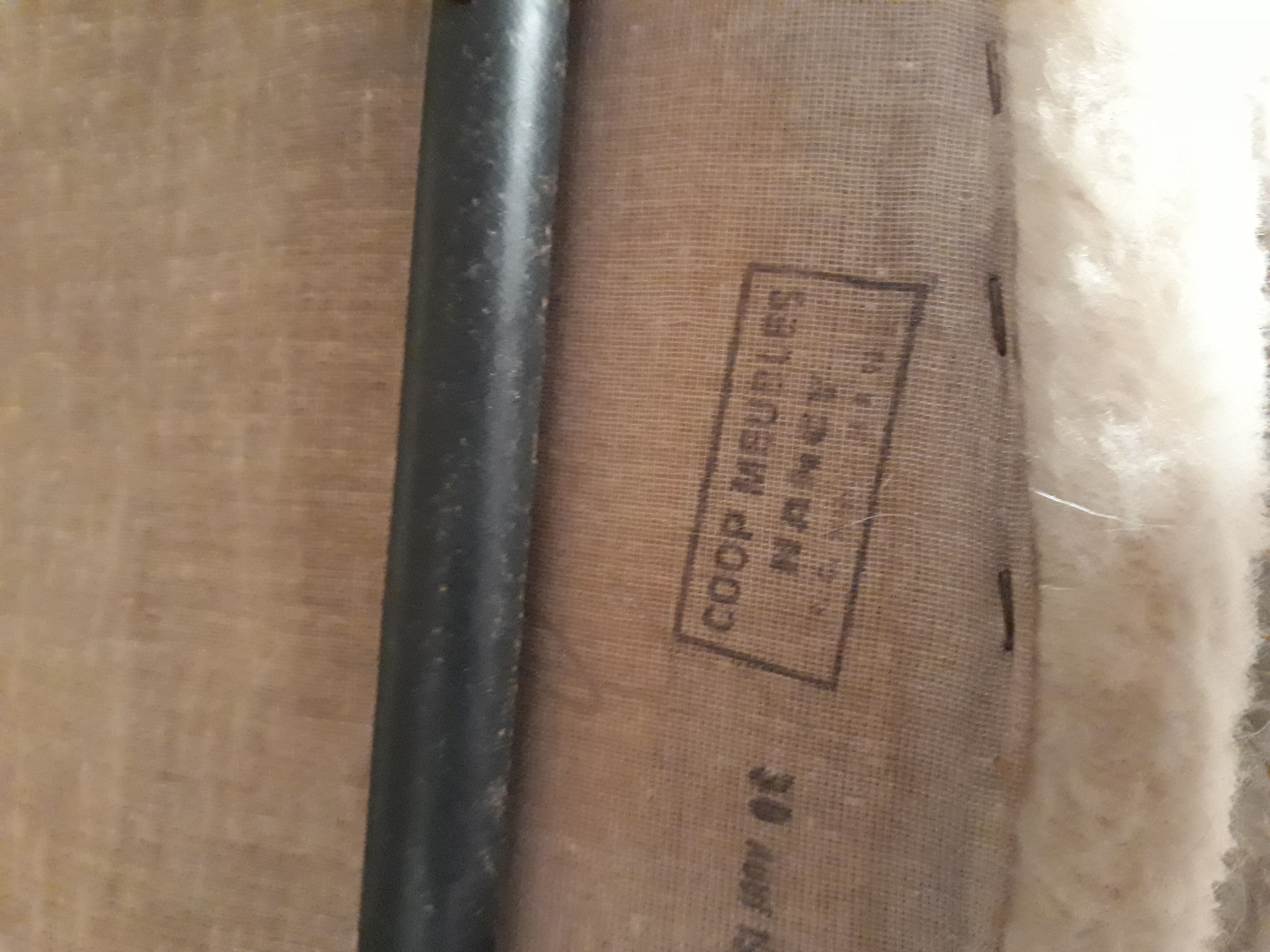 Barrel chair in toupee