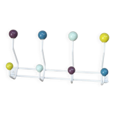 Modern Sputnik Wall Coat/Hat Rack – Space Age Colorful Wall Hanger 5540